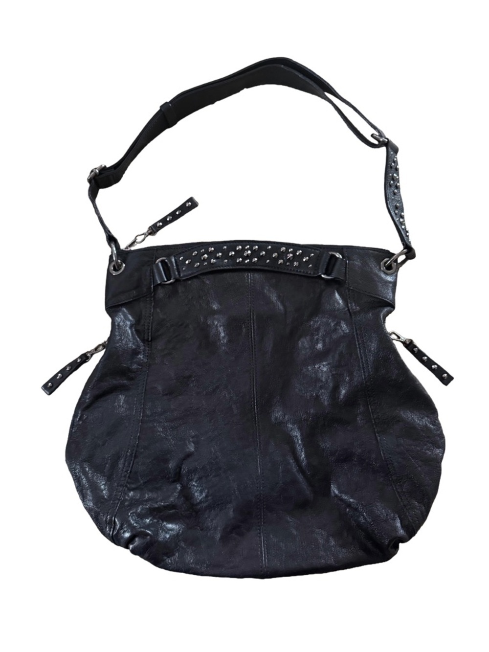 Banana Republic Studded Goat Leather Alex Shoulder Bag
